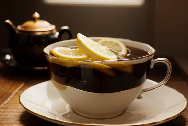 The Benefits of Combining Black Tea with Lemon