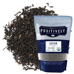 rganic Positively Tea Company, Assam TGFOP Black Tea, Loose Leaf, 16 Ounce